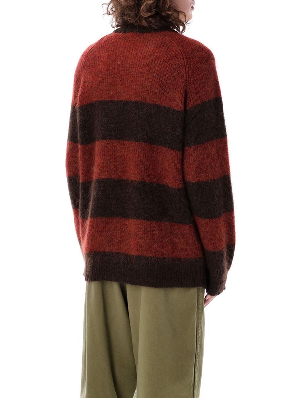 와이엠씨 FW24 YMC Sweaters P8XAPRB RED BROWN