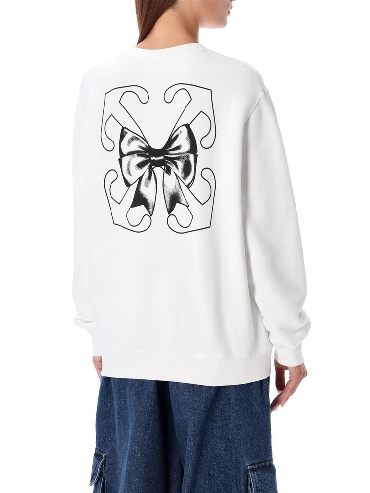 오프화이트 FW24 Off-White Sweatshirt OWBA055F24FLE0020110 White