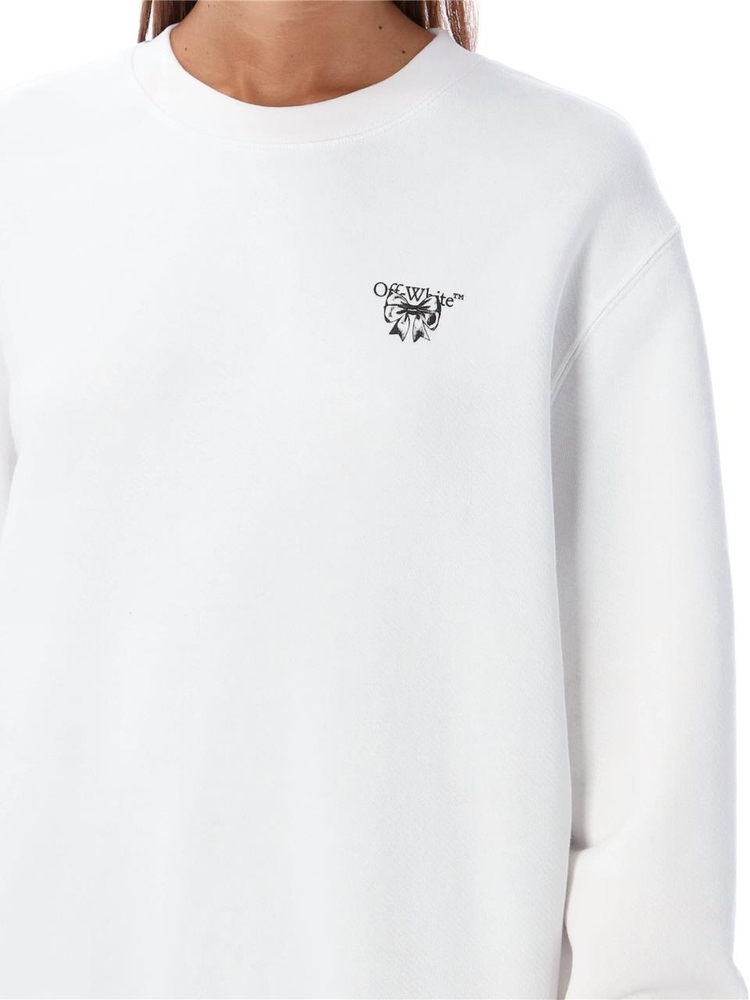 오프화이트 FW24 Off-White Sweatshirt OWBA055F24FLE0020110 White