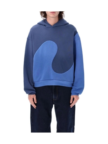 이알엘 FW24 ERL Hoodie ERL09T0152 Blue