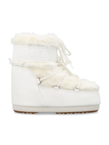 문 부츠 FW24 Moon Boot Icon Low faux fur boots White 80D1409390A002 White