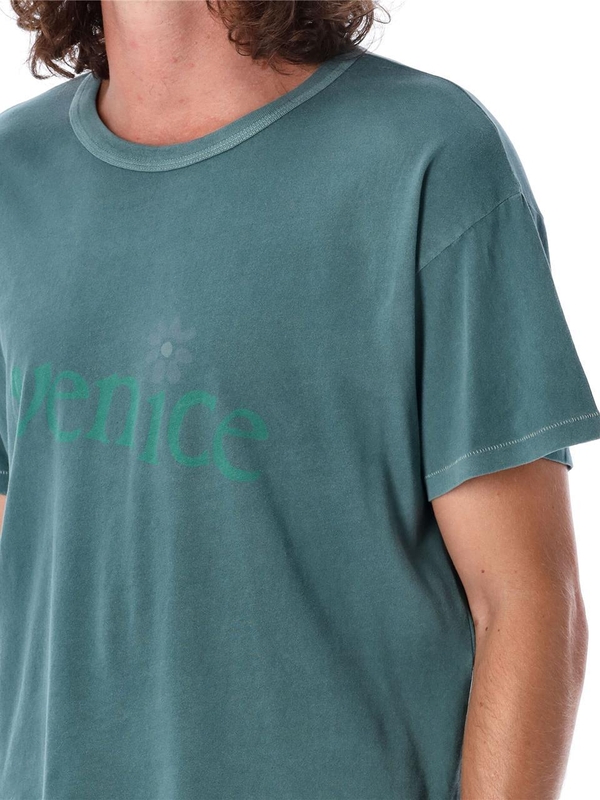 이알엘 FW24 ERL T-shirt ERL09T0011 JADE GREEN