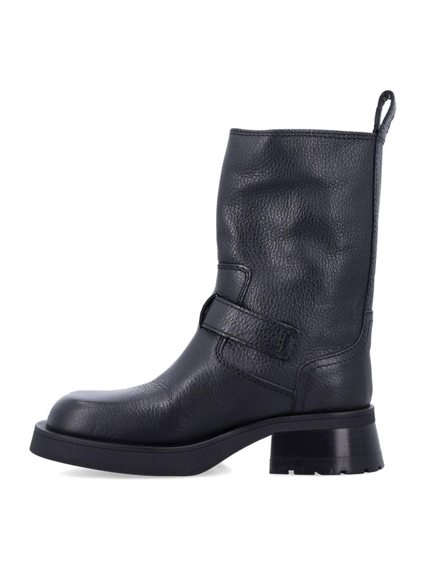 미스타 FW24 MIISTA buckle boots E83762BLACK Black