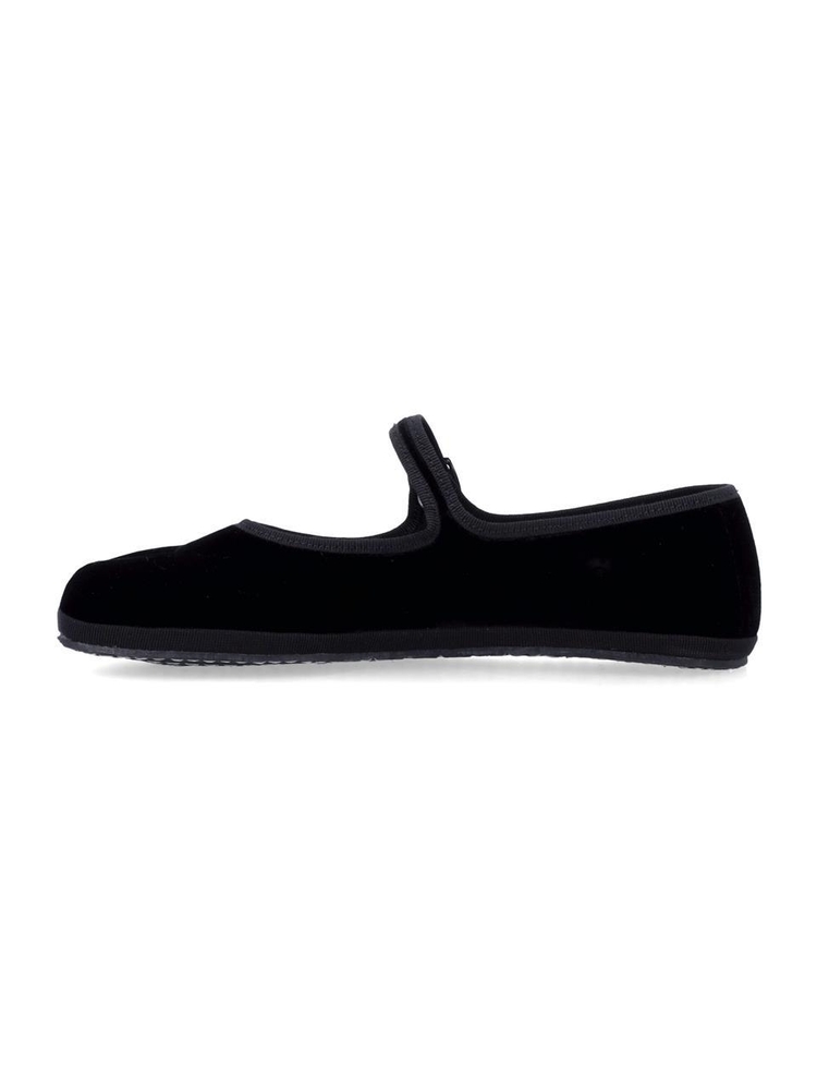 드로게리아 크리베리니 FW24 DROGHERIA CRIVELLINI Flat shoes Black FTMJVECRBLX Black