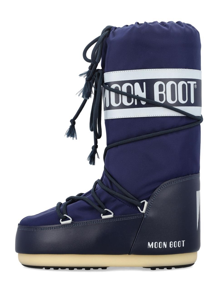 문 부츠 FW24 Moon Boot Icon Snow Padding Boots Navy 80D1400440F003 BLUE