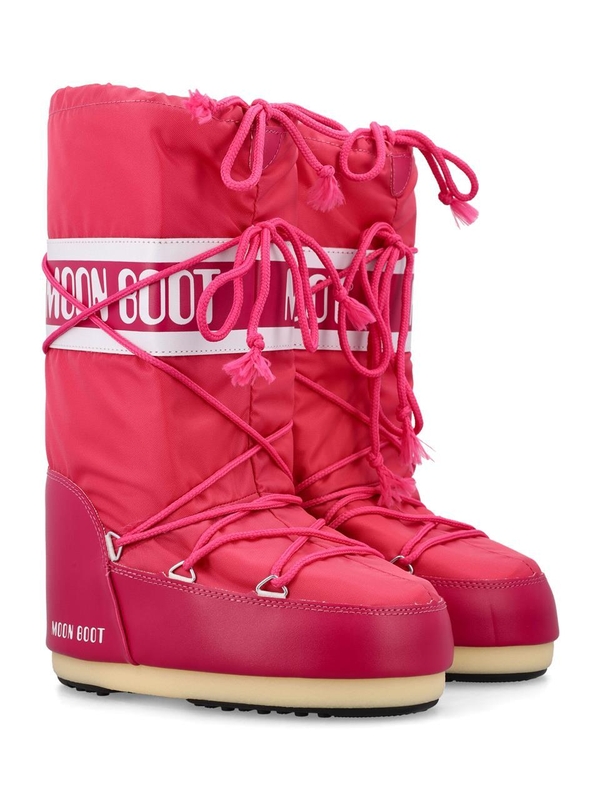 문 부츠 FW24 Moon Boot Pink Icon snow boots Pink 80D1400440J003 BOUGAINVELLEA