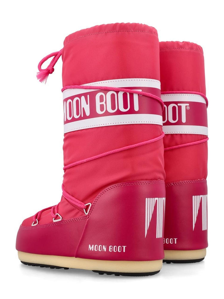 문 부츠 FW24 Moon Boot Pink Icon snow boots Pink 80D1400440J003 BOUGAINVELLEA