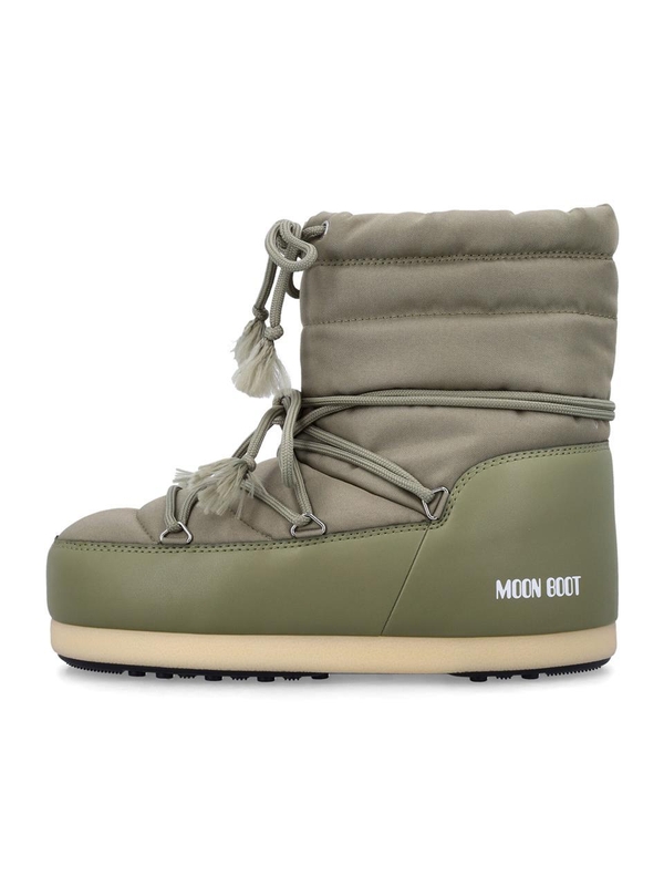 문 부츠 FW24 Moon Boot Icon Low nylon boots Green 80D1470010M006 KHAKI GREEN