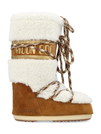 문 부츠 FW24 Moon Boot Classic Icon High faux fur boot Beige 80D1402610MA03 Beige