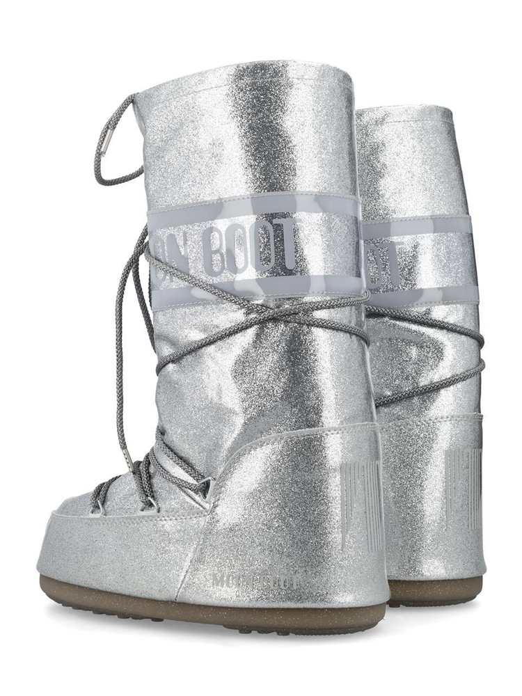 문 부츠 FW24 Moon Boot Icon Glitter snow boots Silver 80D1402850H001 Silver