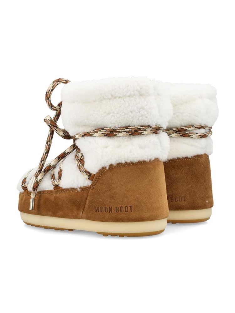 문 부츠 FW24 Moon Boot Classic icon shearling boots Beige 80D1409580MA03 Beige