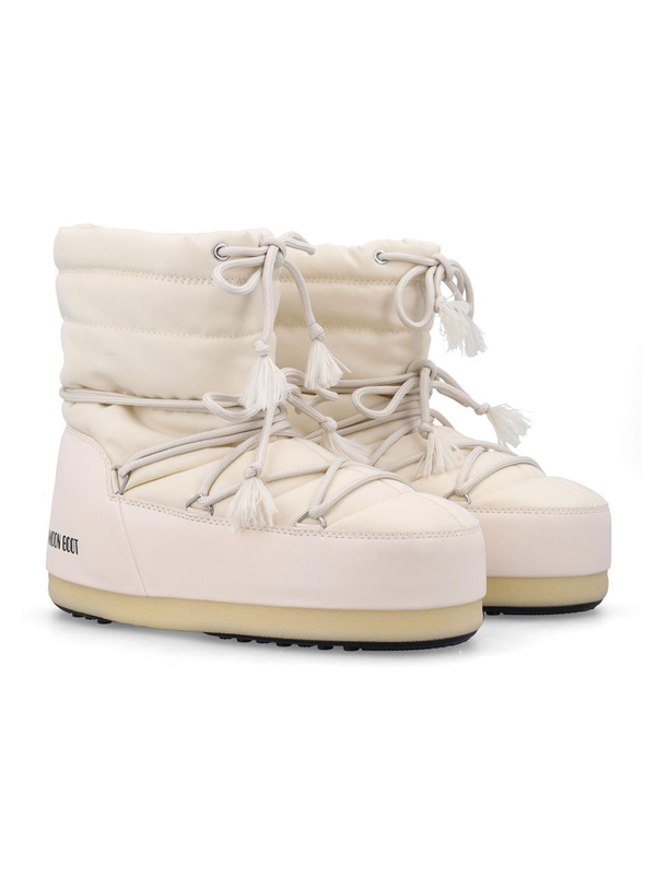 문 부츠 FW24 Moon Boot Iconic Snow Ankle Boots White 80D1470010L002 White