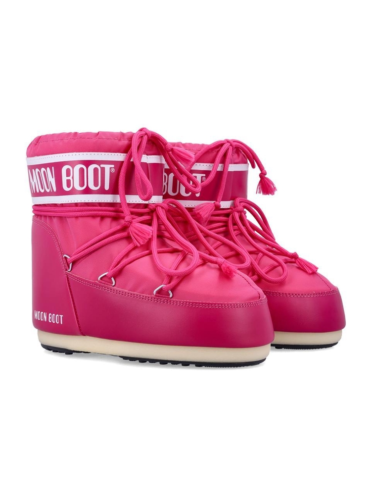 문 부츠 FW24 Moon Boot Icon Low nylon boots Pink 80D1409340NJ003 BOUGAINVELLEA