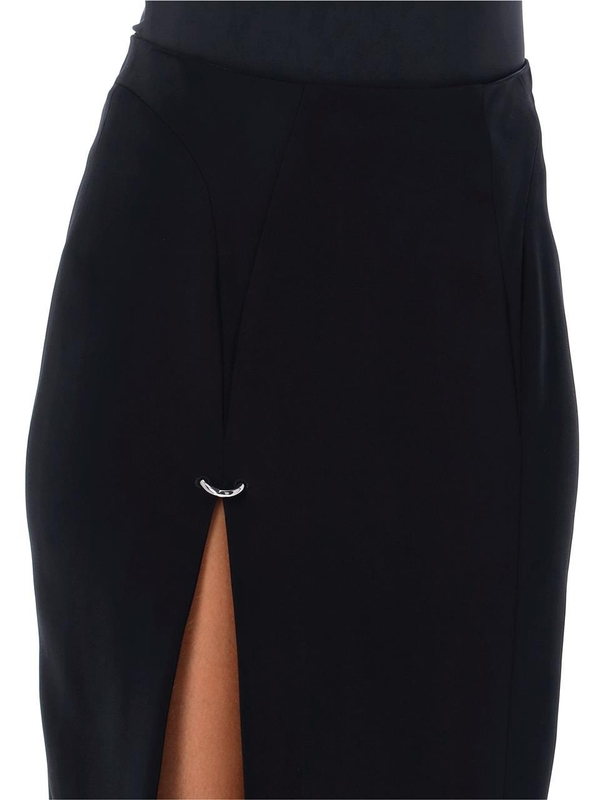 뮈글러 FW24 MUGLER Skirts Black 24F1JU05334701999 Black