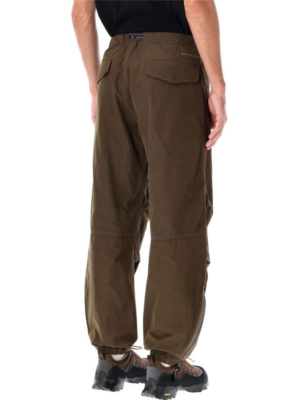 앤드원더 FW24 And Wander Trousers 5744282185181 DK KHAKI