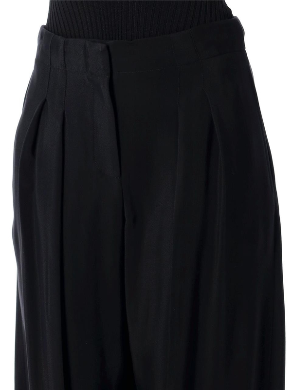 뮈글러 FW24 MUGLER Trousers Black 24F1PA04481821999 Black