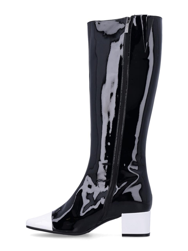 카렐 파리스 FW24 CAREL PARIS Malaga boots Black 331592BLACK WHIT Black