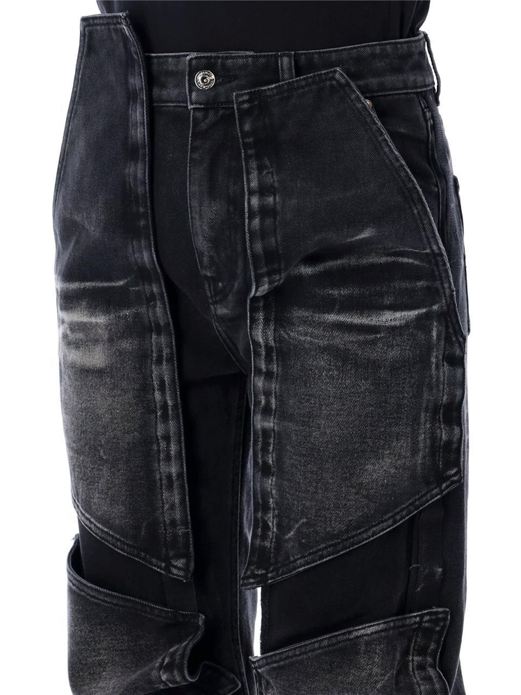 와이프로젝트 FW24 Y/PROJECT Jeans 207PA020D15FADED BLAC FADED BLACK