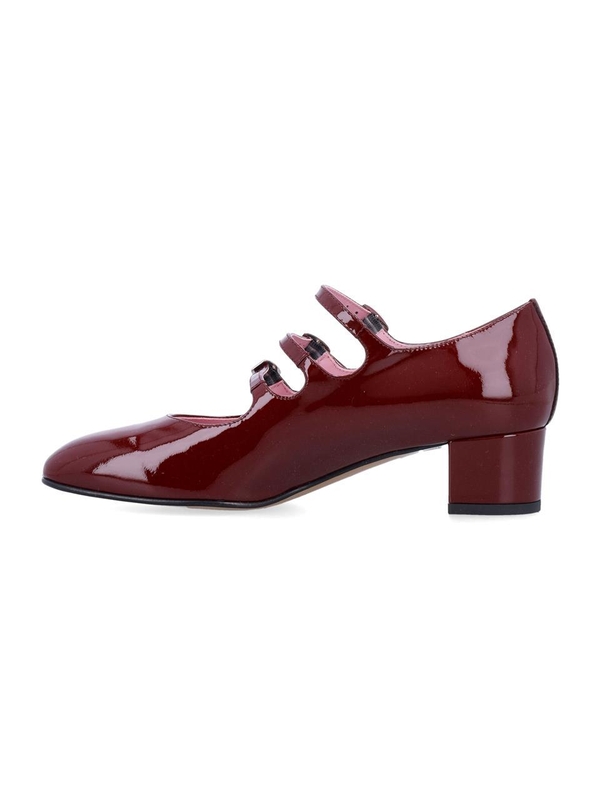 카렐 파리스 FW24 CAREL PARIS Marry Jane Pumps Purple 330841BURGUNDY Purple