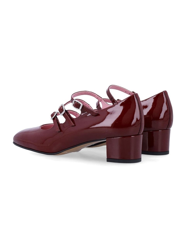 카렐 파리스 FW24 CAREL PARIS Marry Jane Pumps Purple 330841BURGUNDY Purple