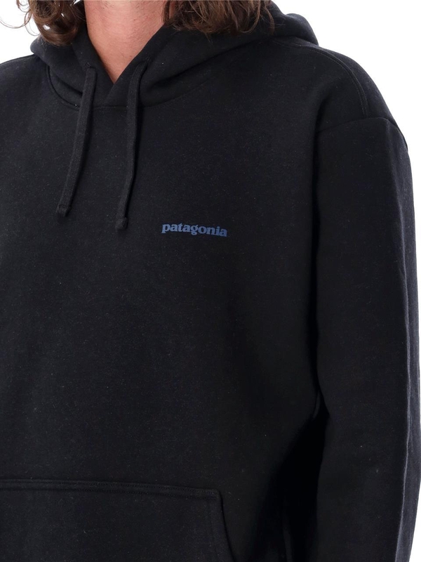 파타고니아 FW24 Patagonia Logo hoodie Black 39665INBK Black