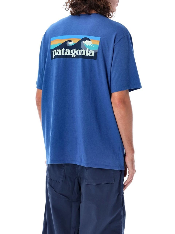 파타고니아 FW24 Patagonia Boardshort logo pocket responsibili-Tee Blue 37655ENLB ENDLESS BLUE