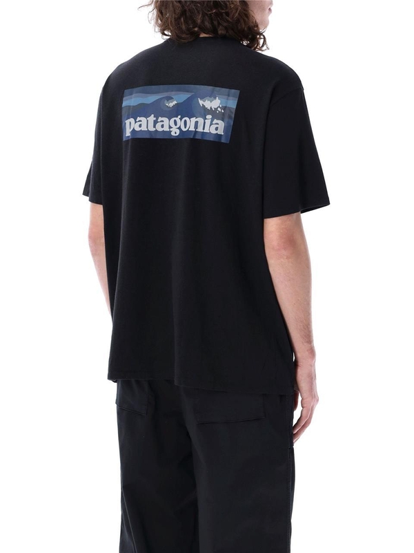 파타고니아 SS25 Patagonia Boardshort logo pocket responsibili-Tee 37655INBK Ink Black