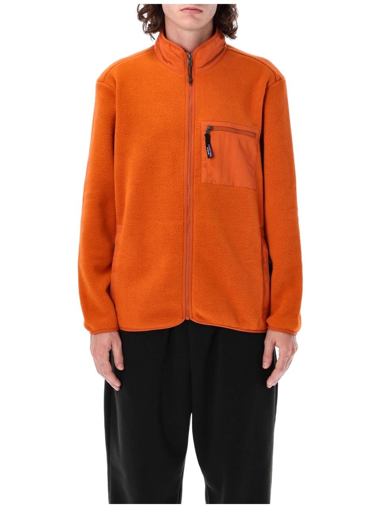 파타고니아 FW24 Patagonia Synchilla fleece jacket Orange 22991RTLR RUST