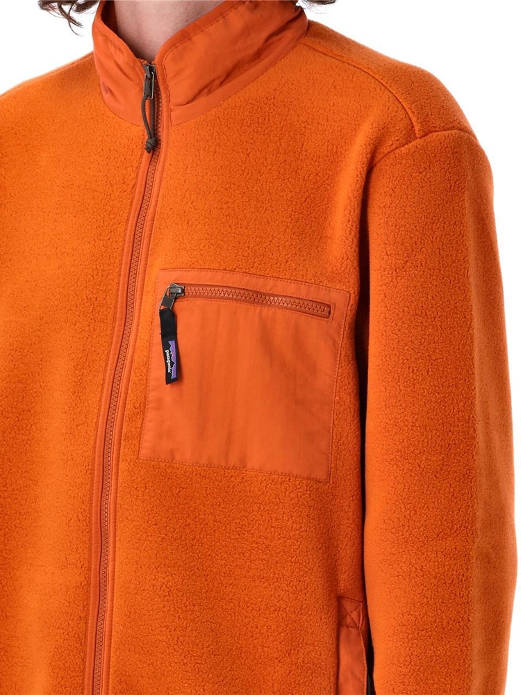 파타고니아 FW24 Patagonia Synchilla fleece jacket Orange 22991RTLR RUST