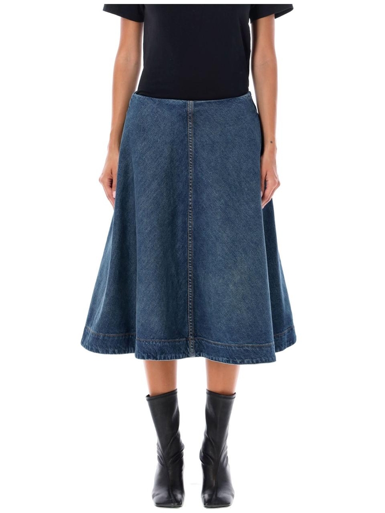 케이트 FW24 KHAITE Skirts 1148917005 Blue