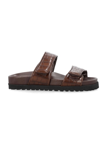 지아 보르기니 SS24 GIA BORGHINI Perni 11 sandals Brown PE11SLCRL4545 Brown