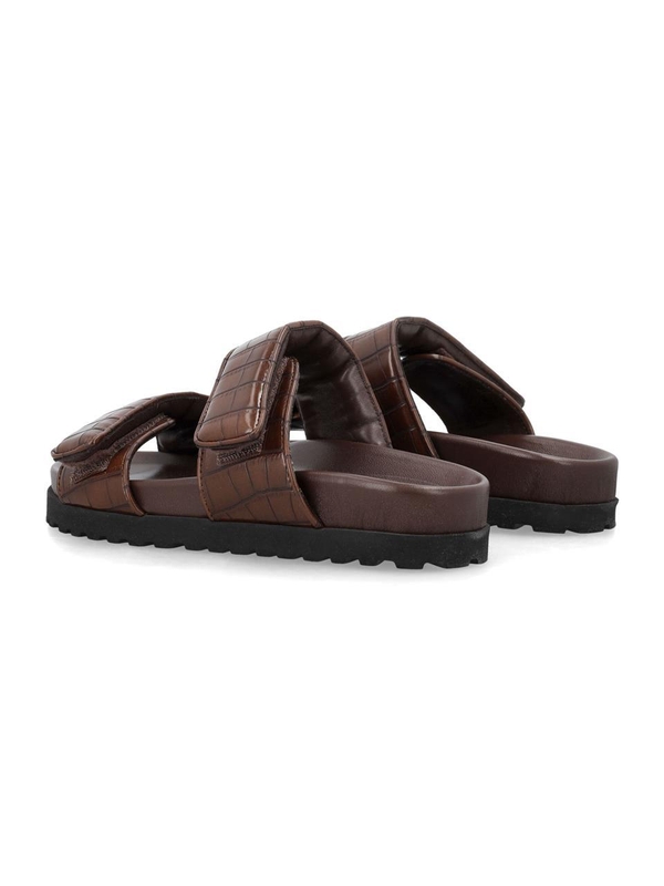 지아 보르기니 SS24 GIA BORGHINI Perni 11 sandals Brown PE11SLCRL4545 Brown