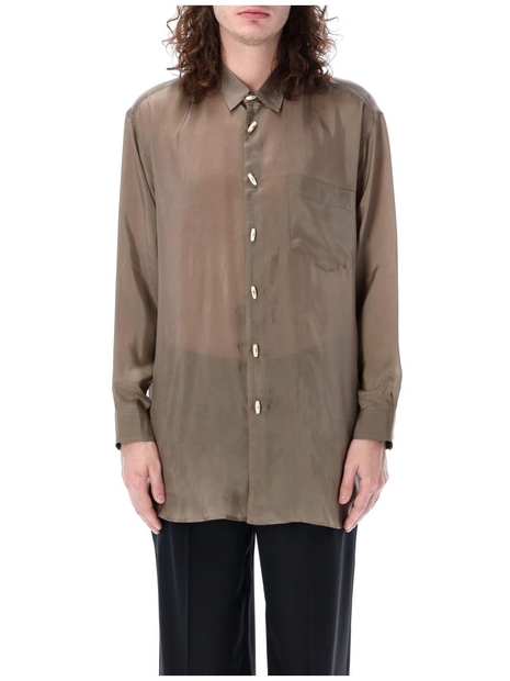 마리아노 SS24 Magliano A Big Chic Shirt R28014315LM1556 CONCRETE BEIGE