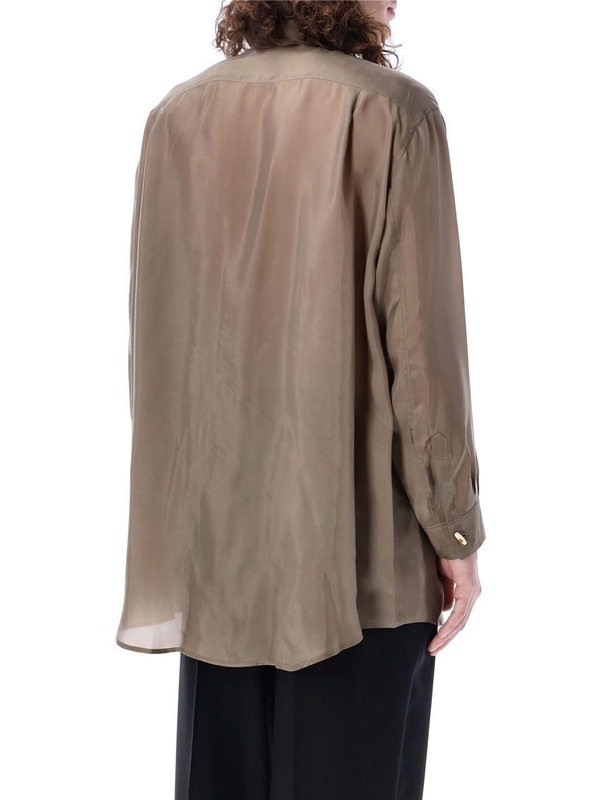 마리아노 SS24 Magliano A Big Chic Shirt R28014315LM1556 CONCRETE BEIGE