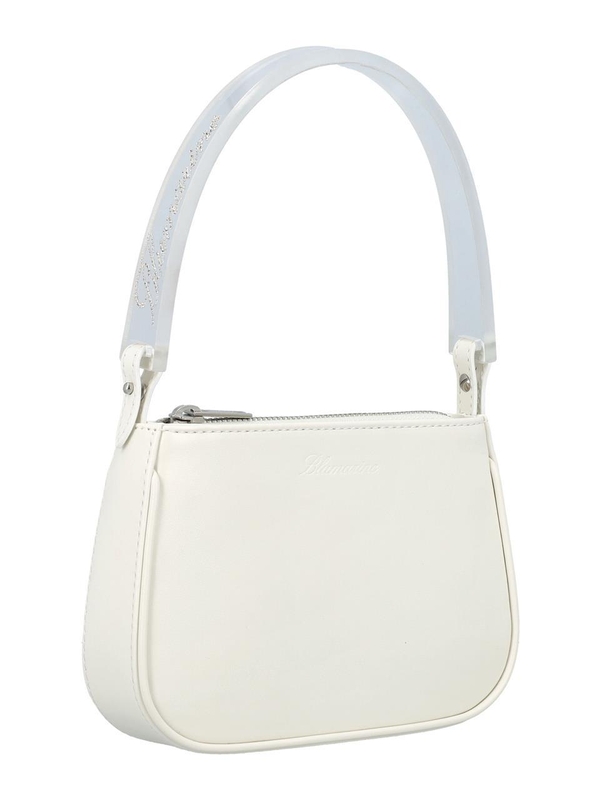 블루마린 SS24 Blumarine Mini bag with pvc handle White HW022ALN0108 White