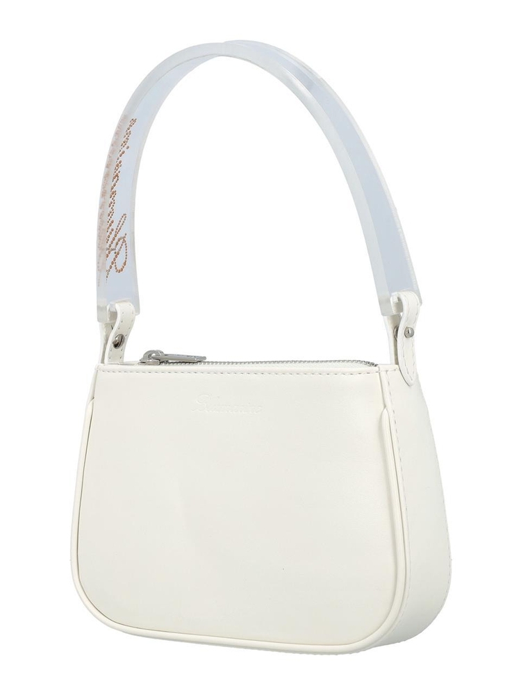 블루마린 SS24 Blumarine Mini bag with pvc handle White HW022ALN0108 White