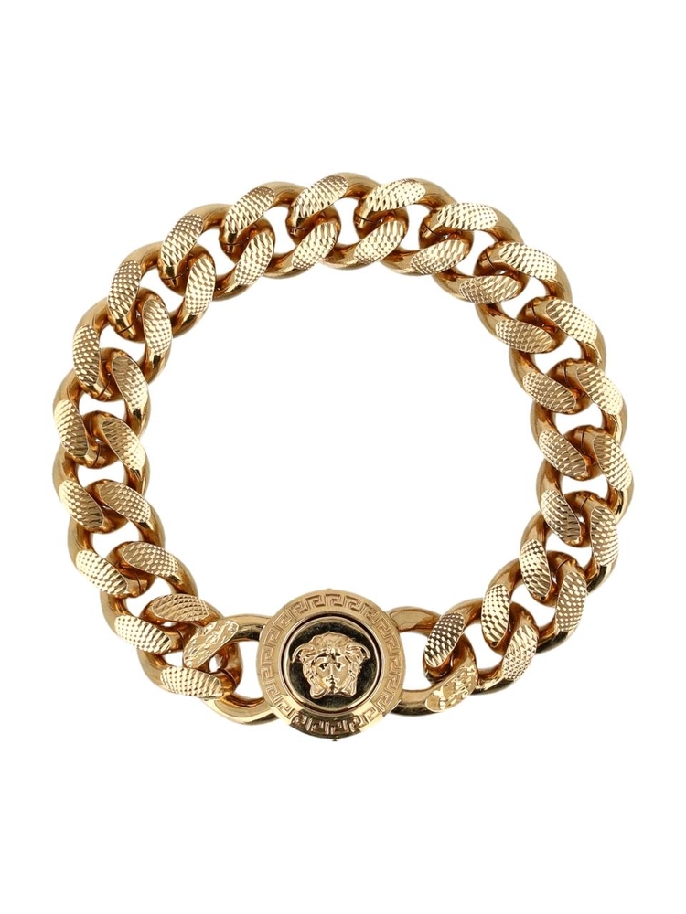 베르사체 FW24 Versace Medusa Chain bracelet Golden DG06996DJMTKOT Golden