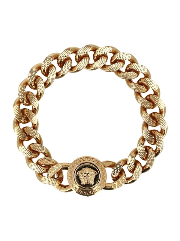 베르사체 FW24 Versace Medusa Chain bracelet Golden DG06996DJMTKOT Golden