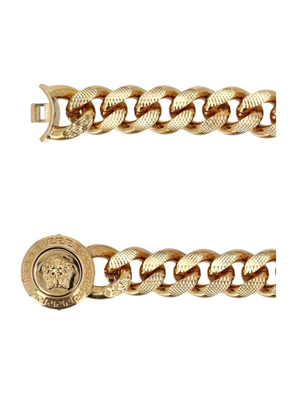 베르사체 FW24 Versace Medusa Chain bracelet Golden DG06996DJMTKOT Golden