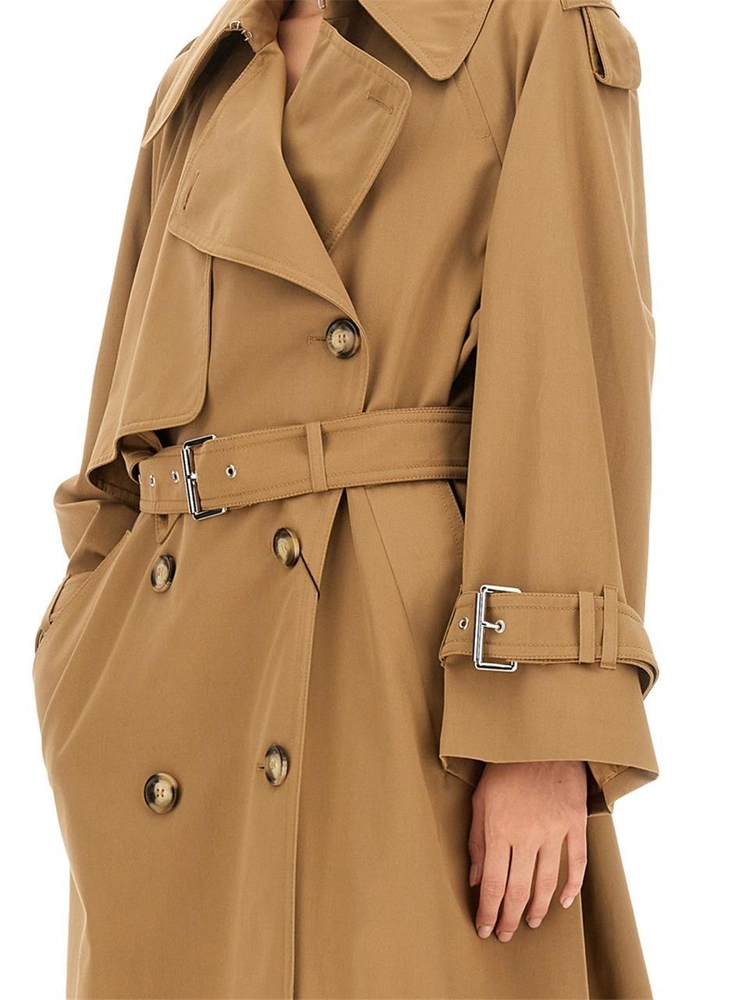 스포트막스 FW23 OVERSIZE FIT TRENCH COAT 2320260136600_526001 BEIGE