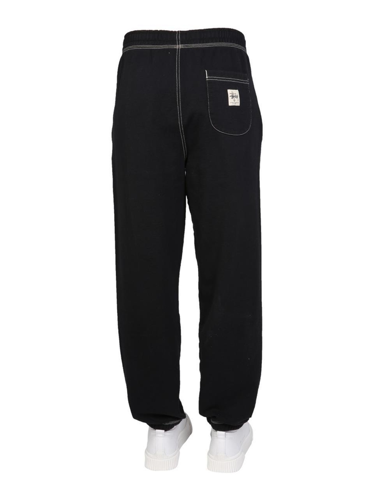 스투시 SS22 LOGO PATCH JOGGING PANTS 116535S_BA22 BLACK