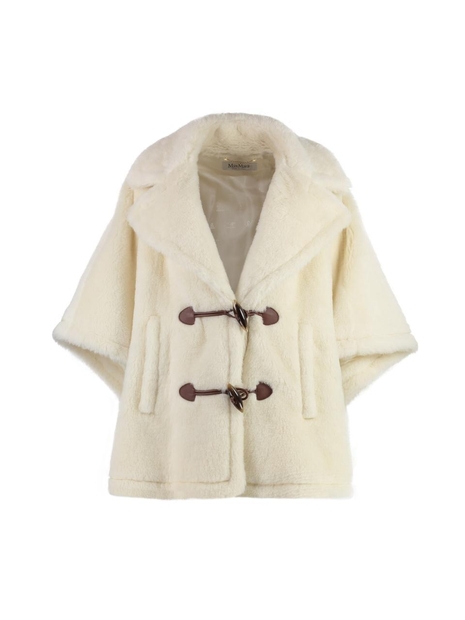 막스마라 FW24 George faux fur jacket GEORGE12424736182600_001 White