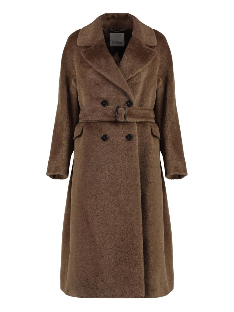 S 막스마라 FW24 Eugenio vegan fur coat EUGENIO2429016173600_026 brown