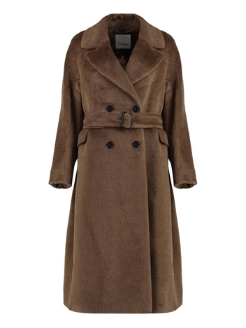 S 막스마라 FW24 Eugenio vegan fur coat EUGENIO2429016173600_026 brown