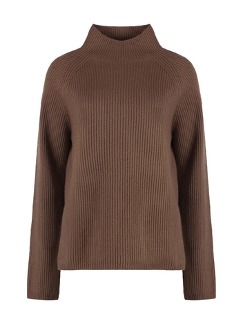 S 막스마라 FW24 Elica wool and cachemire turtleneck pullover ELICA2429366043600_002 Camel