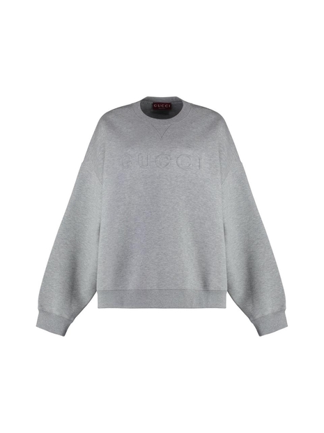 구찌 FW24 Jersey sweatshirt 802787XJGUT_1160 grey