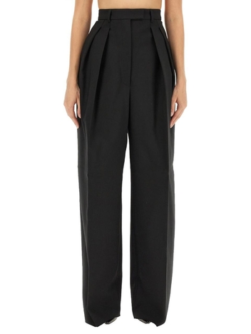 스포트막스 FW23 WOOL BLEND WIDE PANTS 2321360136600_609002 BLACK