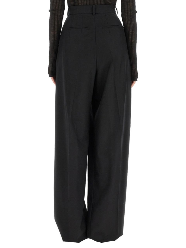 스포트막스 FW23 PALAZZO PANTS 2321360333600_530003 BLACK