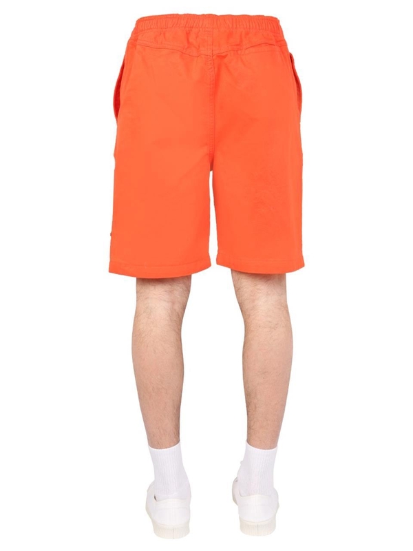 스투시 SS22 LOGO BERMUDA  112282_REOR ORANGE