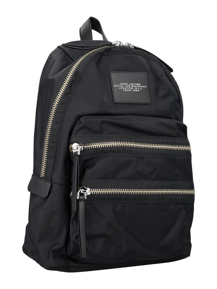 마크제이콥스 SS25 Marc Jacobs The Large Zipped Backpack Black 2F3HBP028H02001 Black